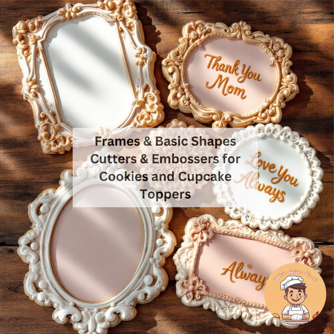 Frames & Basic Shapes Cookie Cutters & Icing Embossers