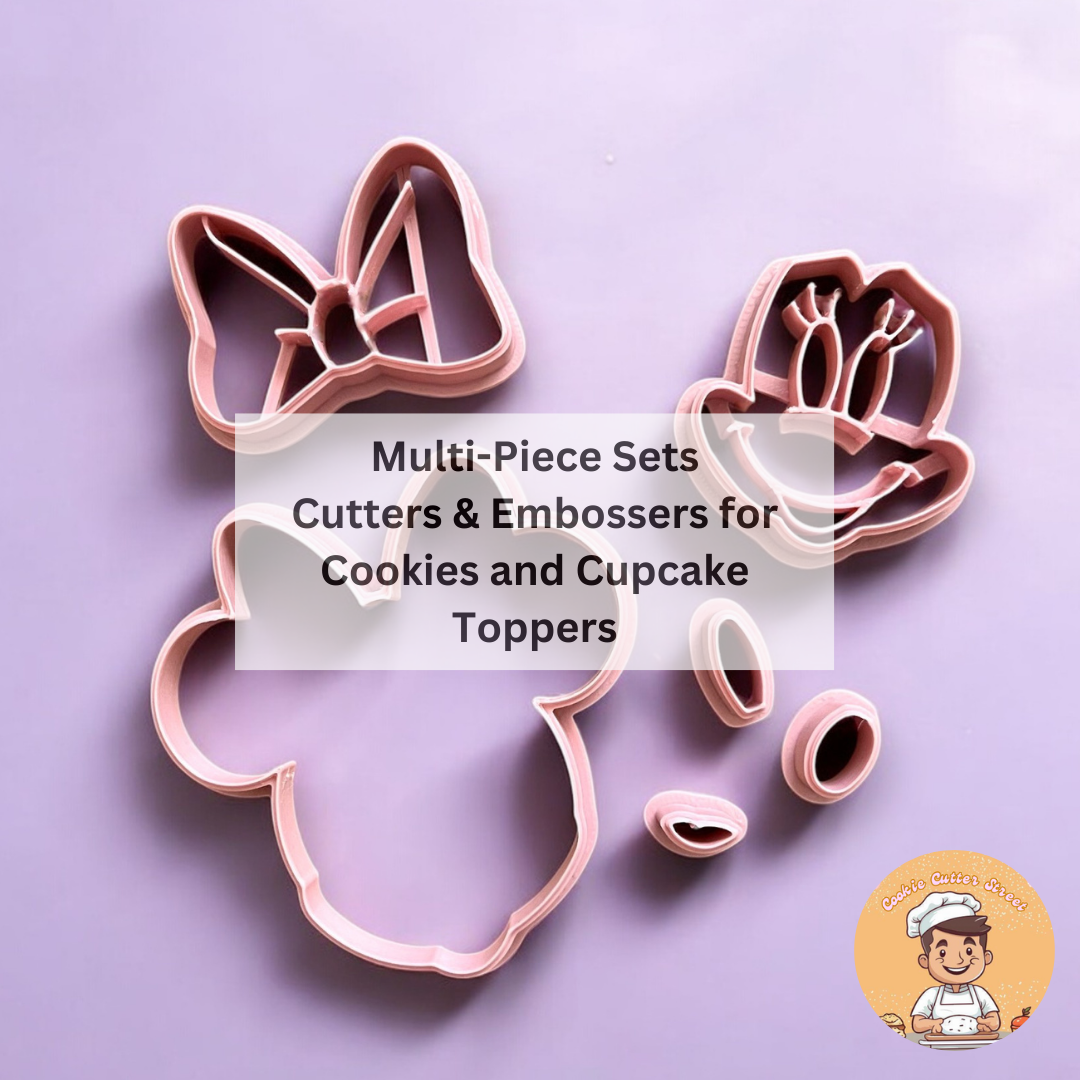 Multi-Piece Sets Cookie Cutters & Icing Embossers