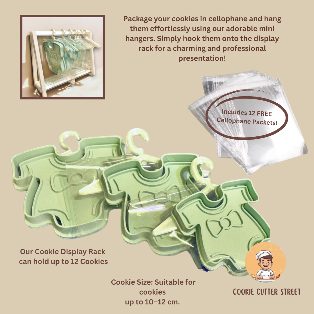 Cookie Display Rack with 12 Hangers | Perfect for Baby Showers, Weddings, Parties & Events