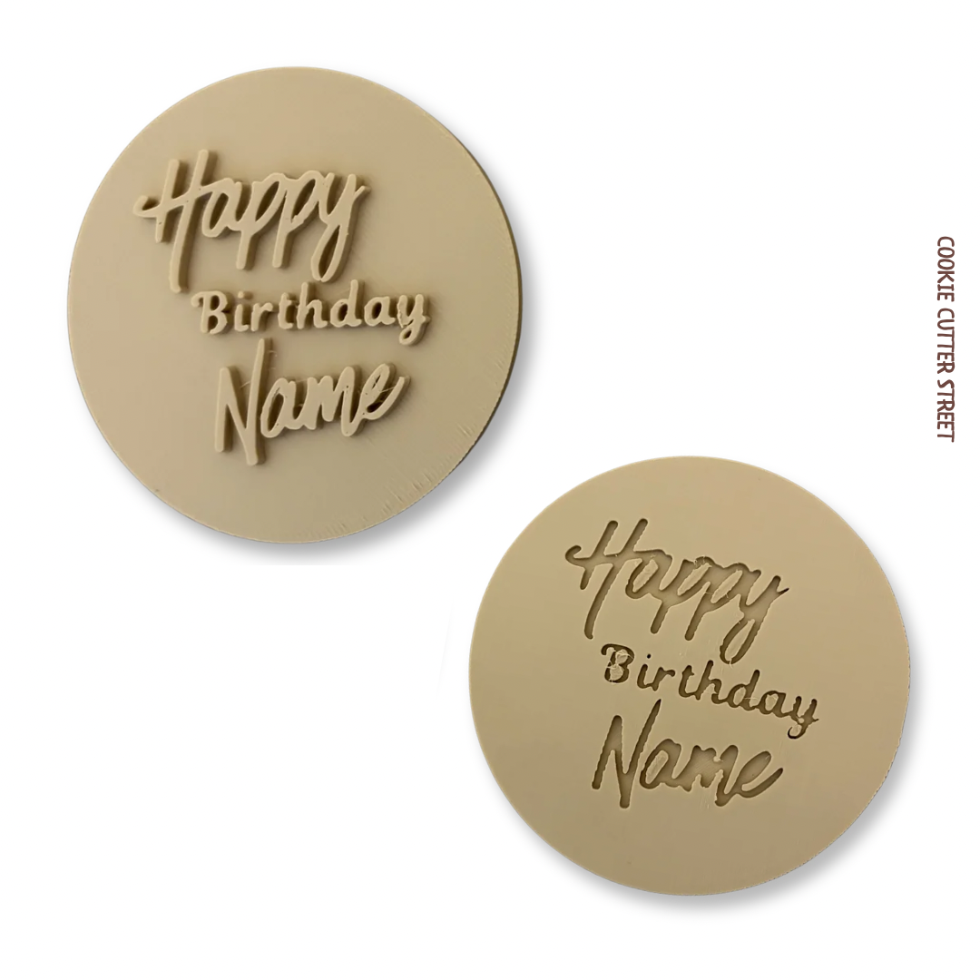 Custom birthday icing stamps 