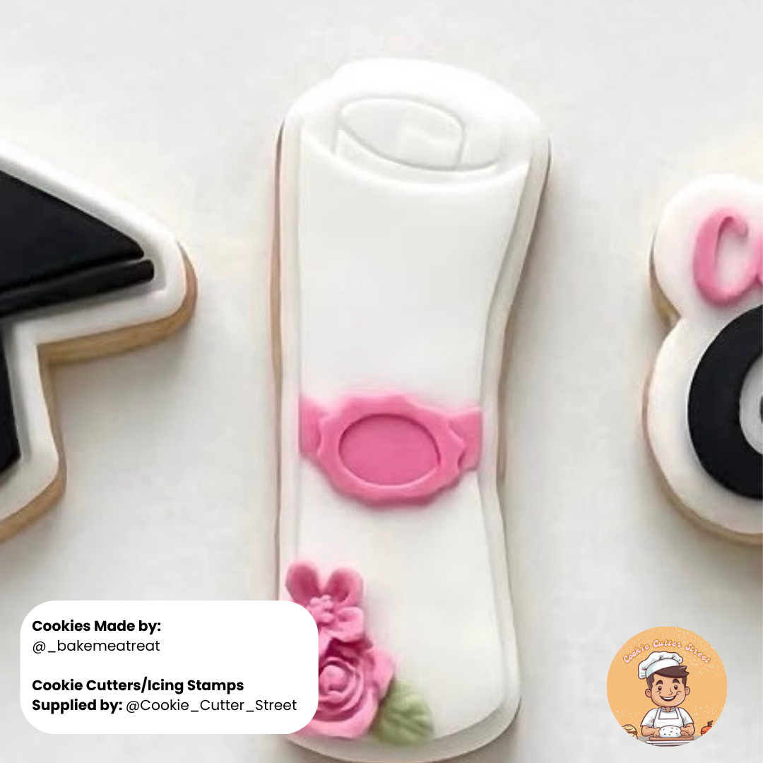 Graduation Cookie Cutters | Graduate Boy, Graduate Girl & Diploma Multi-Level Stamps