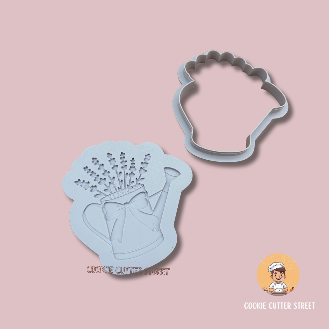 Lavender Dreams Mothers Day Multi-Level Icing Stamps & Cutters For Cookies & Cupcake Toppers
